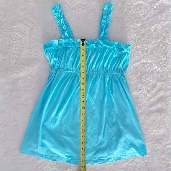 Saint Grace Womens/Juniors Tank Top Blue M - Picture 8 of 9